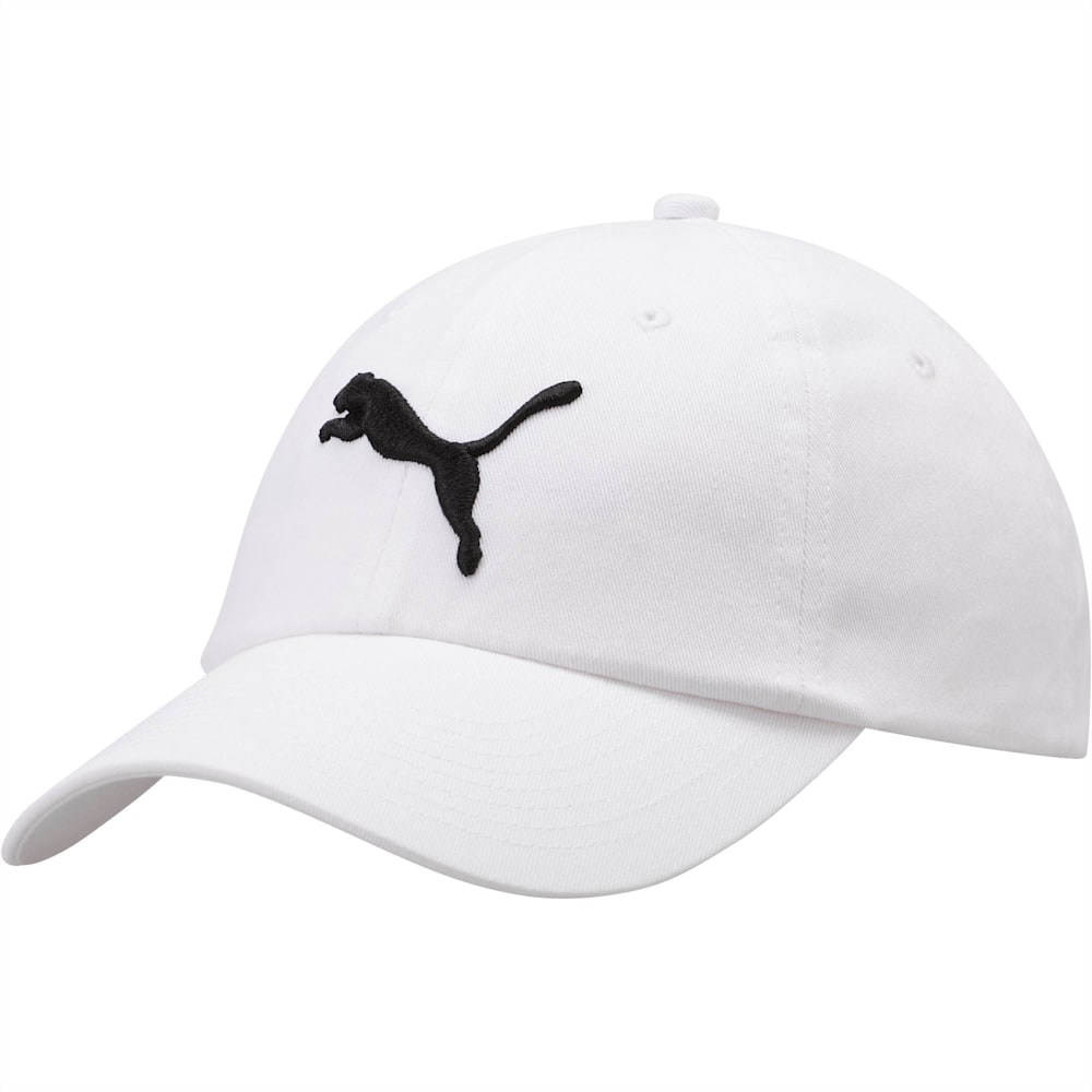 Puma ESS Cap - white-Big Cat