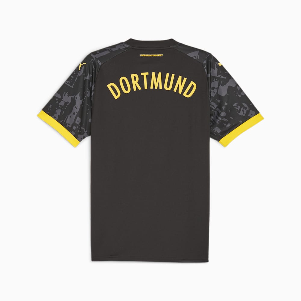 Puma Borussia Dortmund 23/24 Away Jersey - Black-Cyber Yellow