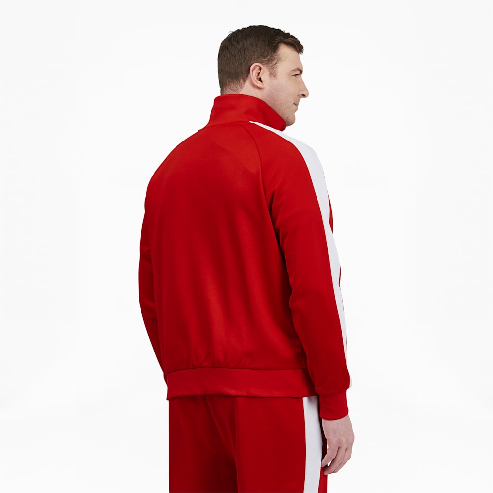 Puma Iconic T7 Track Jacket Big And Tall - High Risk Red-White