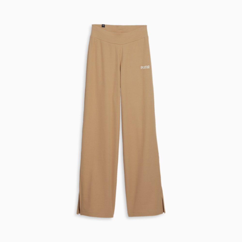 Puma Wide Leg Pants - Tan