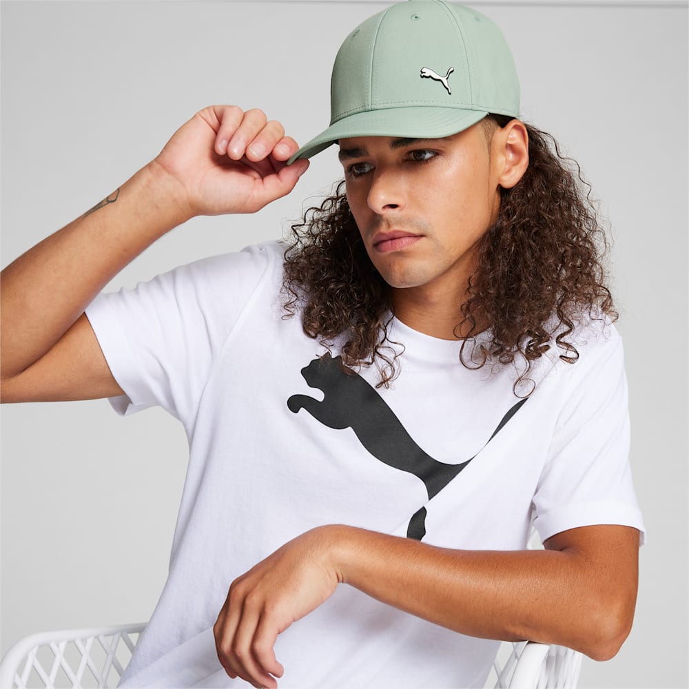 Puma Sonic Stretch Fit Baseball Hat - LT PASTEL GREEN