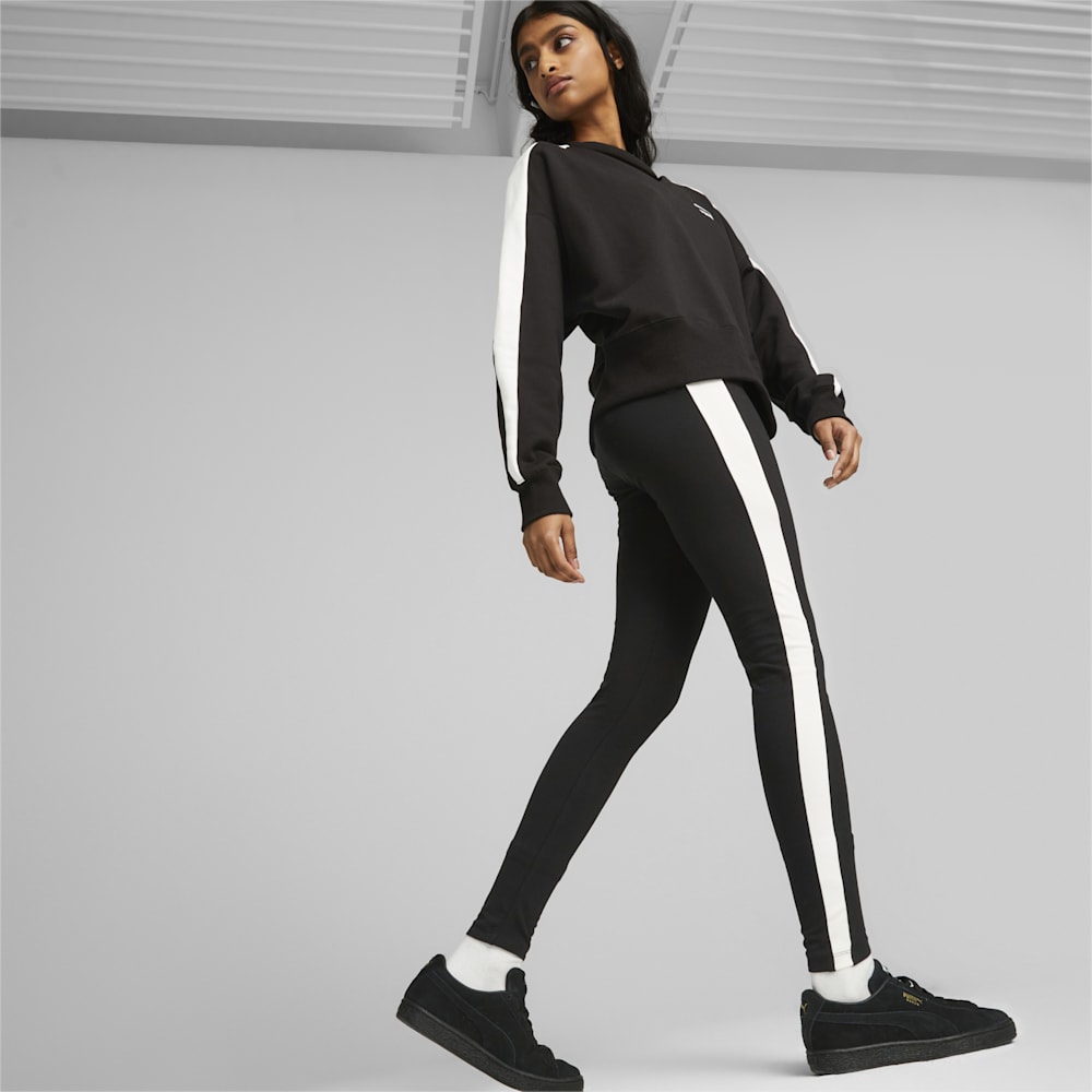 Puma Iconic T7 Mid-Rise Leggings - Black