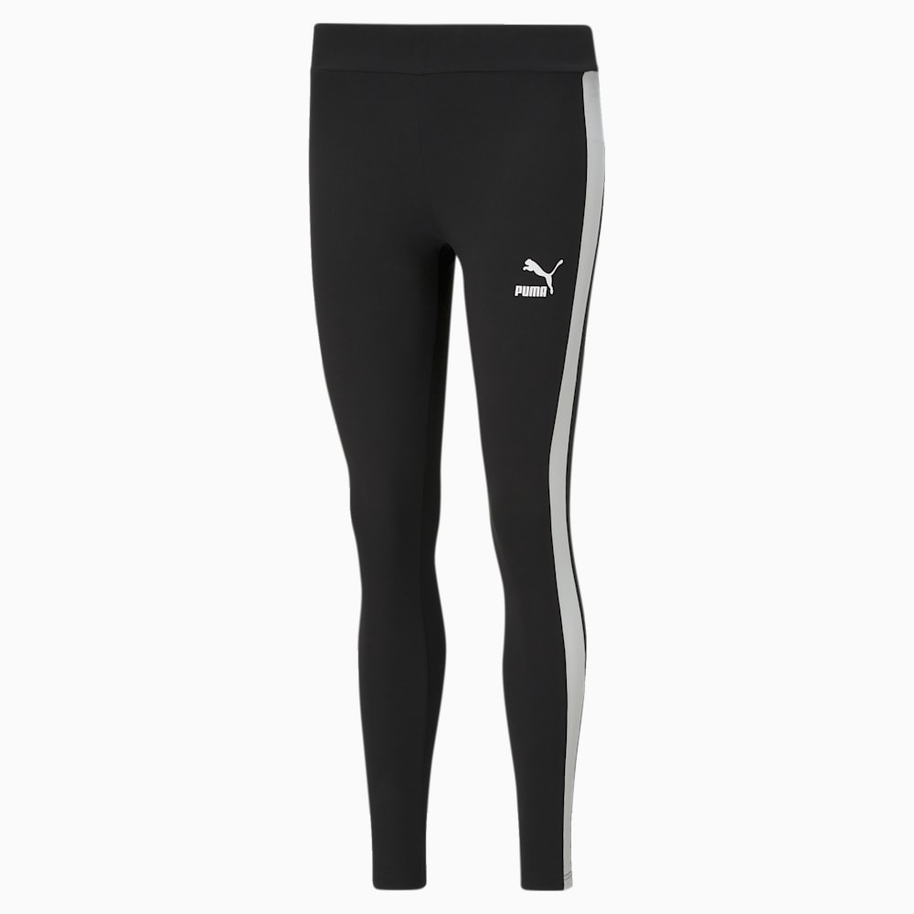 Puma Iconic T7 Mid-Rise Leggings - Black