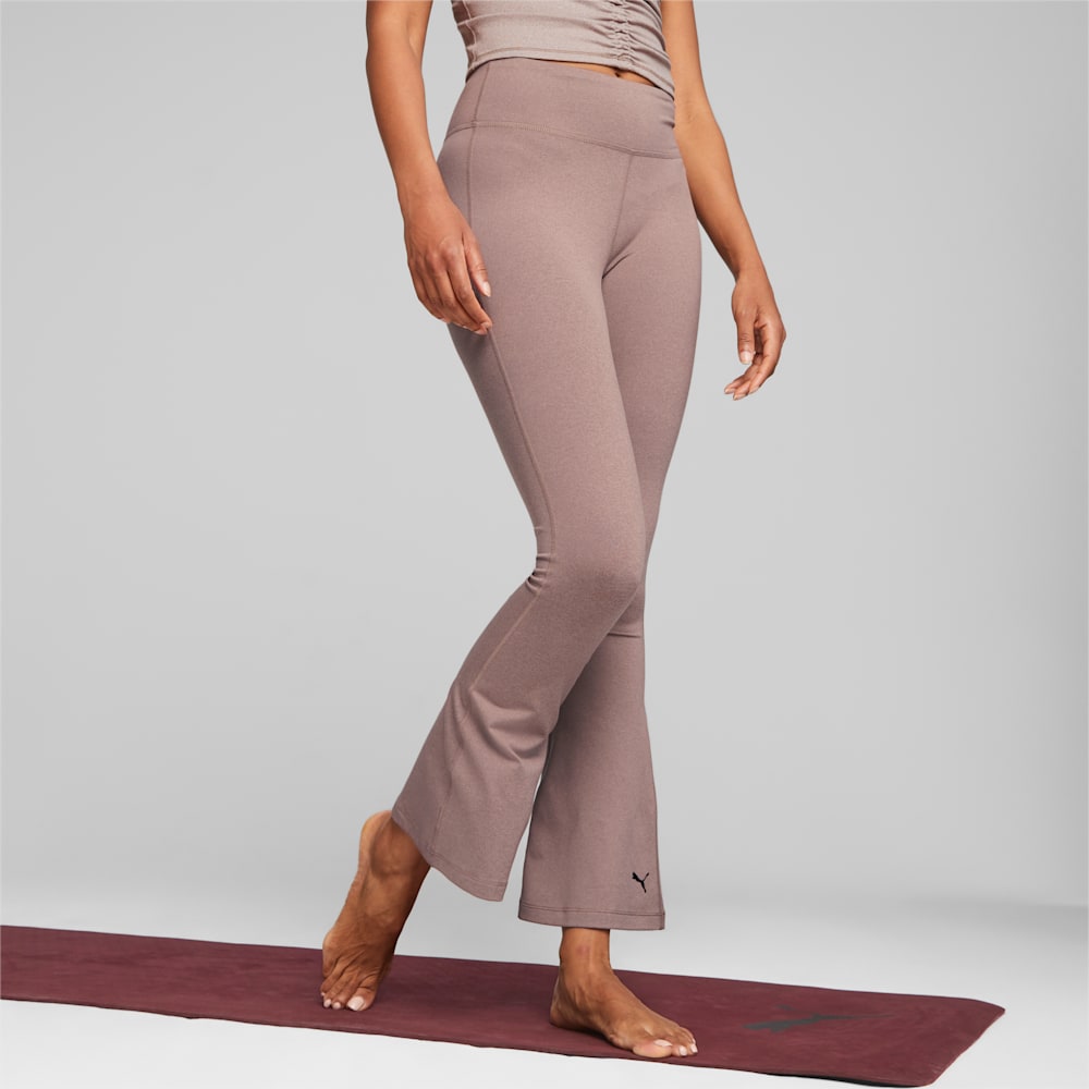 Puma STUDIO YOGINI LUXE FLARE Training Pants - Dark Clove