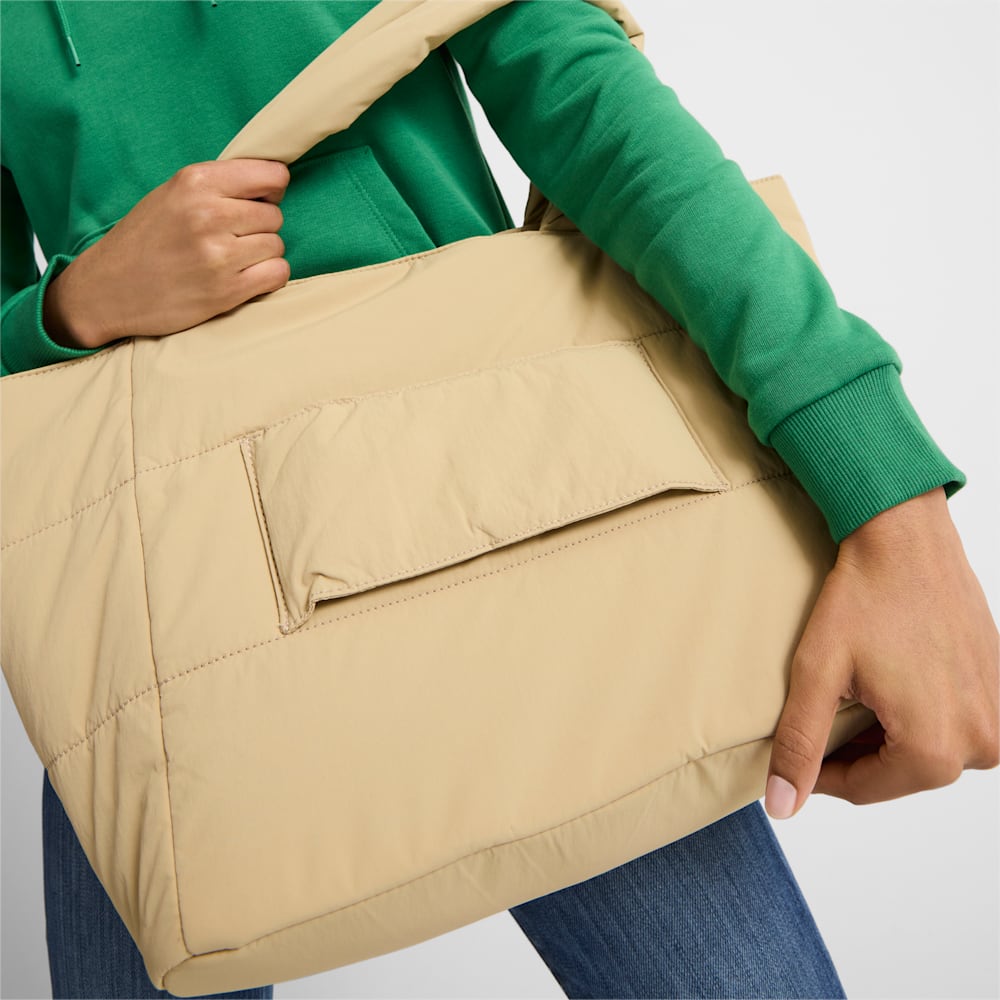 Puma Plush Tote 3.0 Bag - TAN COMBO