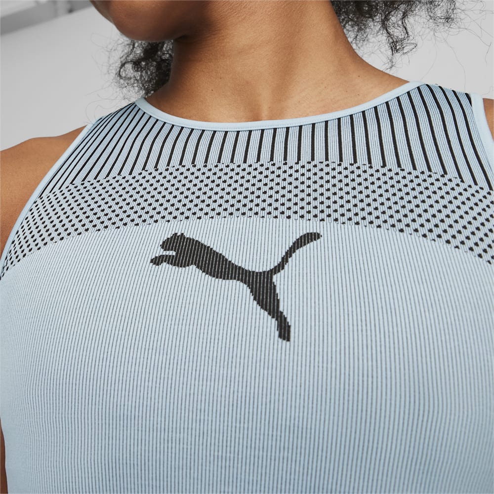 Puma DARE TO Crop Top - Turquoise Surf