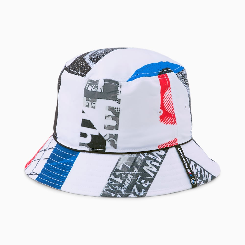 Puma BMW M Motorsport Bucket Hat - White-AOP