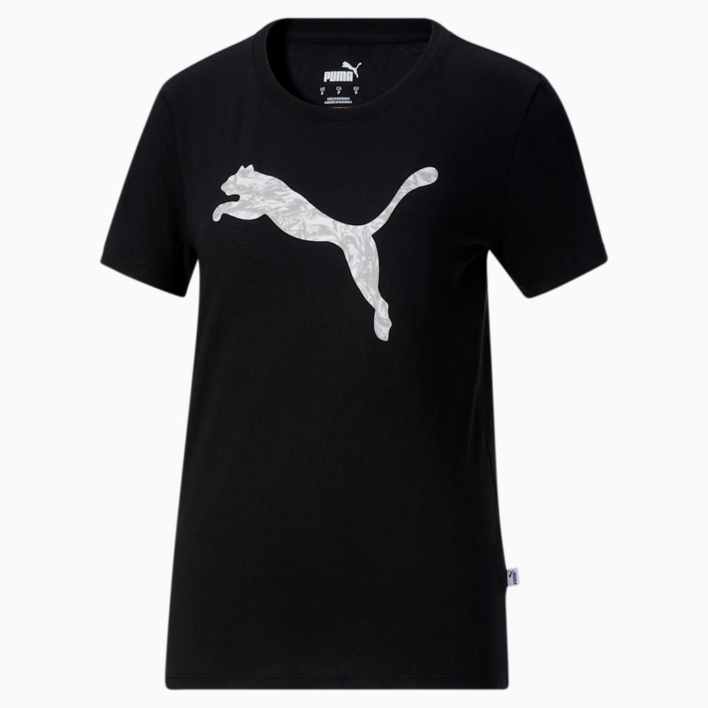 Puma Cat Fill Tee - Black