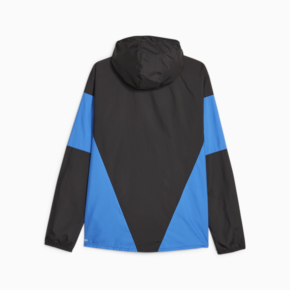 Puma Lightweight Running Jacket - Black-Ultra Blue