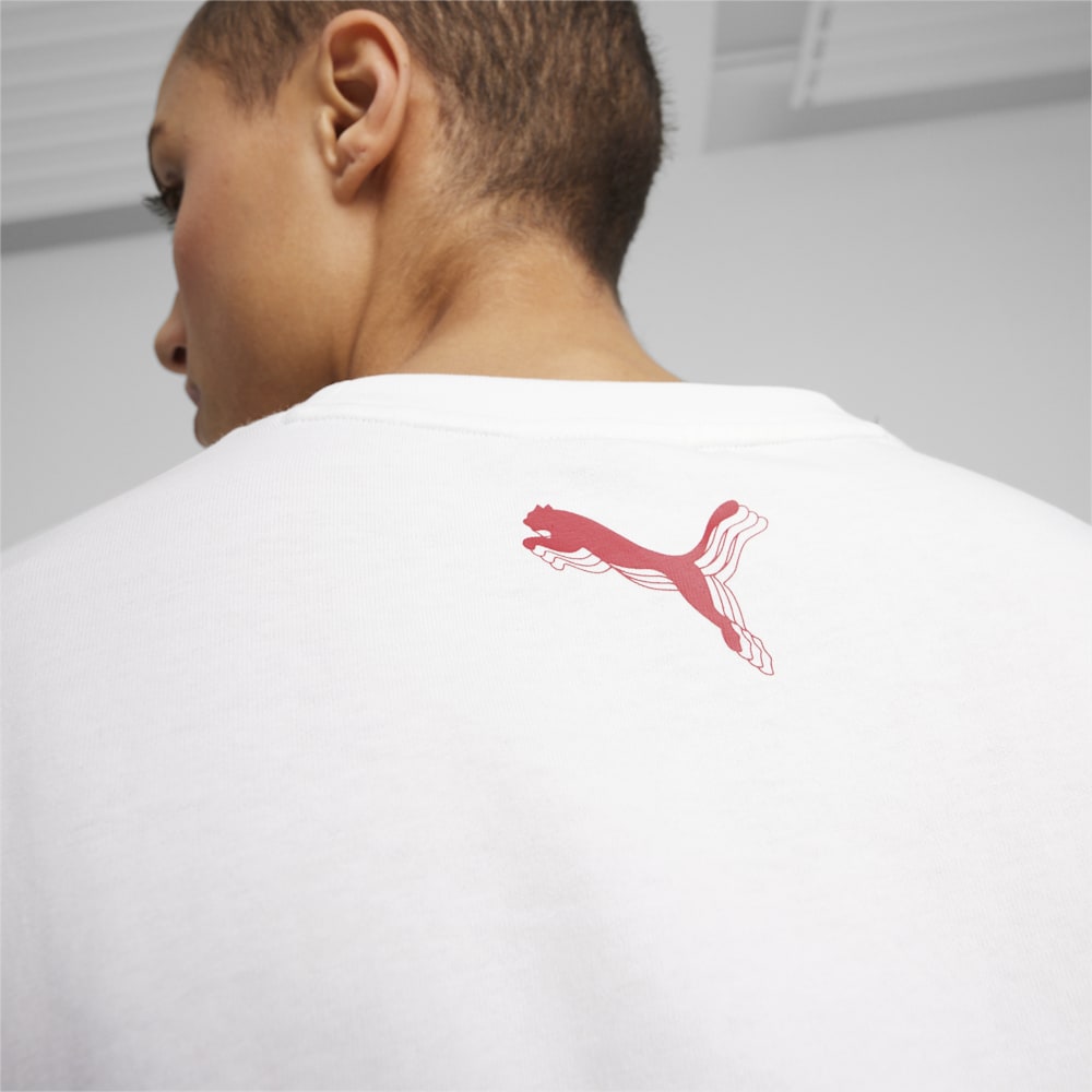 Puma Game Love Basketball Tee - White