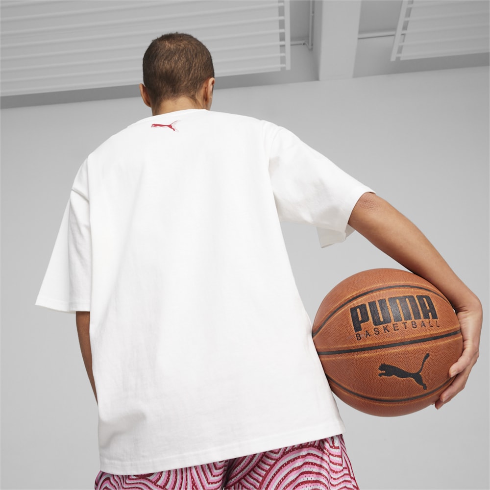 Puma Game Love Basketball Tee - White