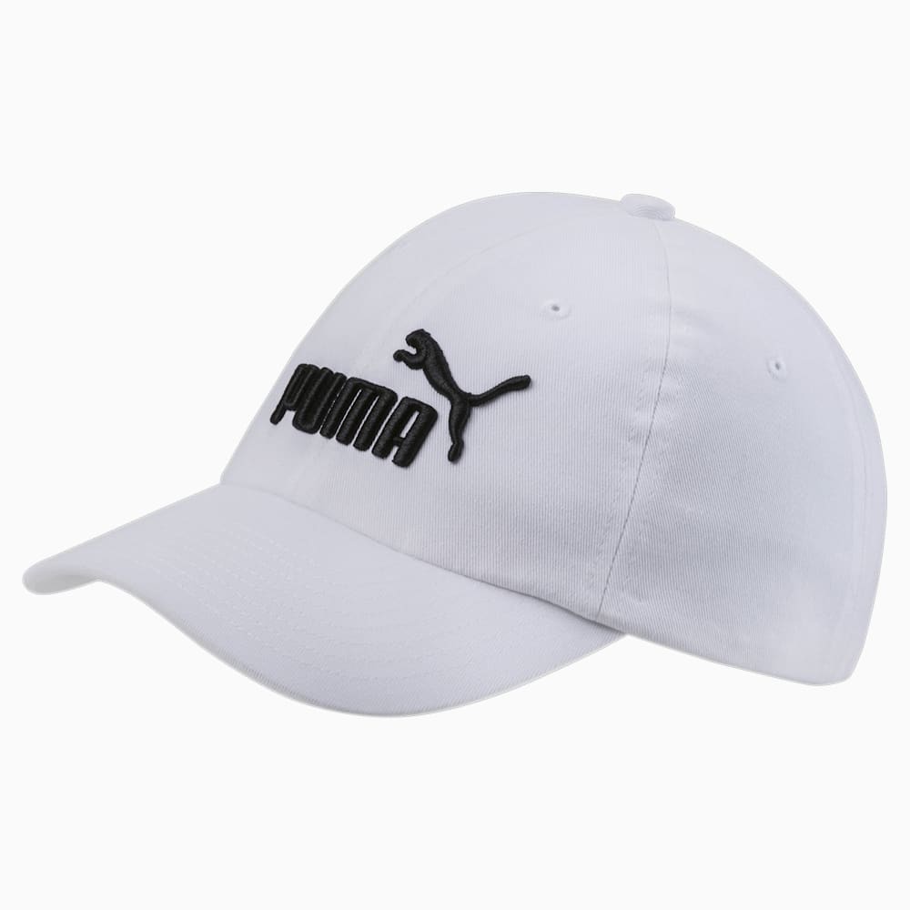 Puma Essentials Woven Cap JR - White-No,1