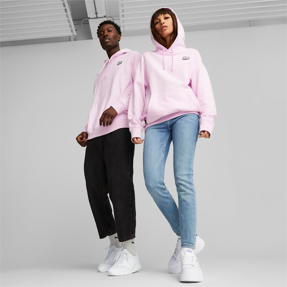 Puma Downtown Pride We Are Everywhere Hoodie - Pearl Pink