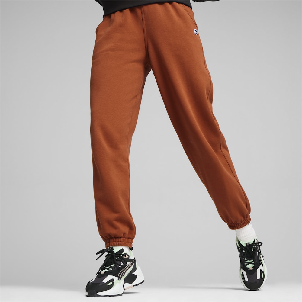 Puma DOWNTOWN Relaxed Sweatpants - Teak