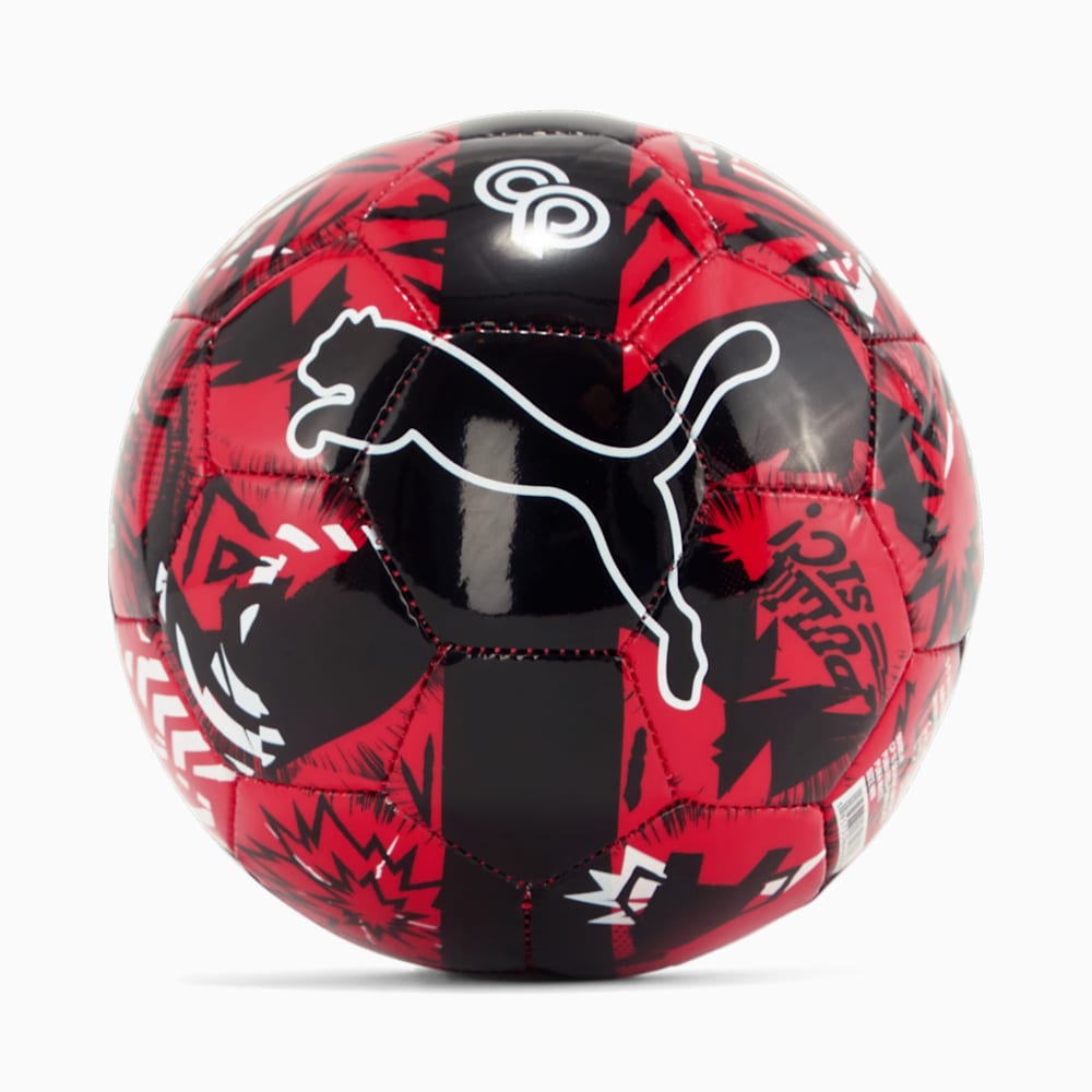 Puma x CHRISTIAN PULISIC Graphic Mini Soccer Ball - Red-Black-White