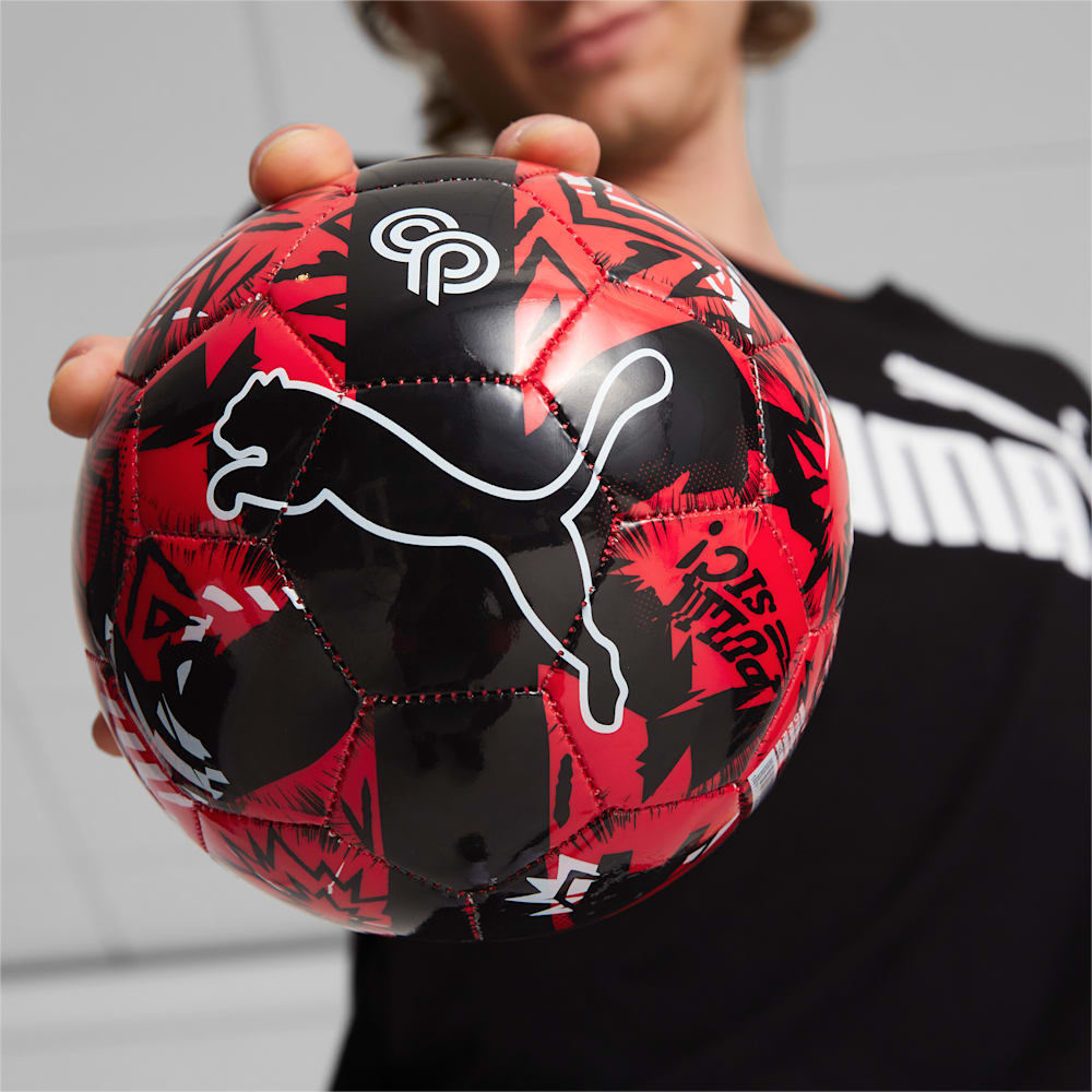 Puma x CHRISTIAN PULISIC Graphic Mini Soccer Ball - Red-Black-White