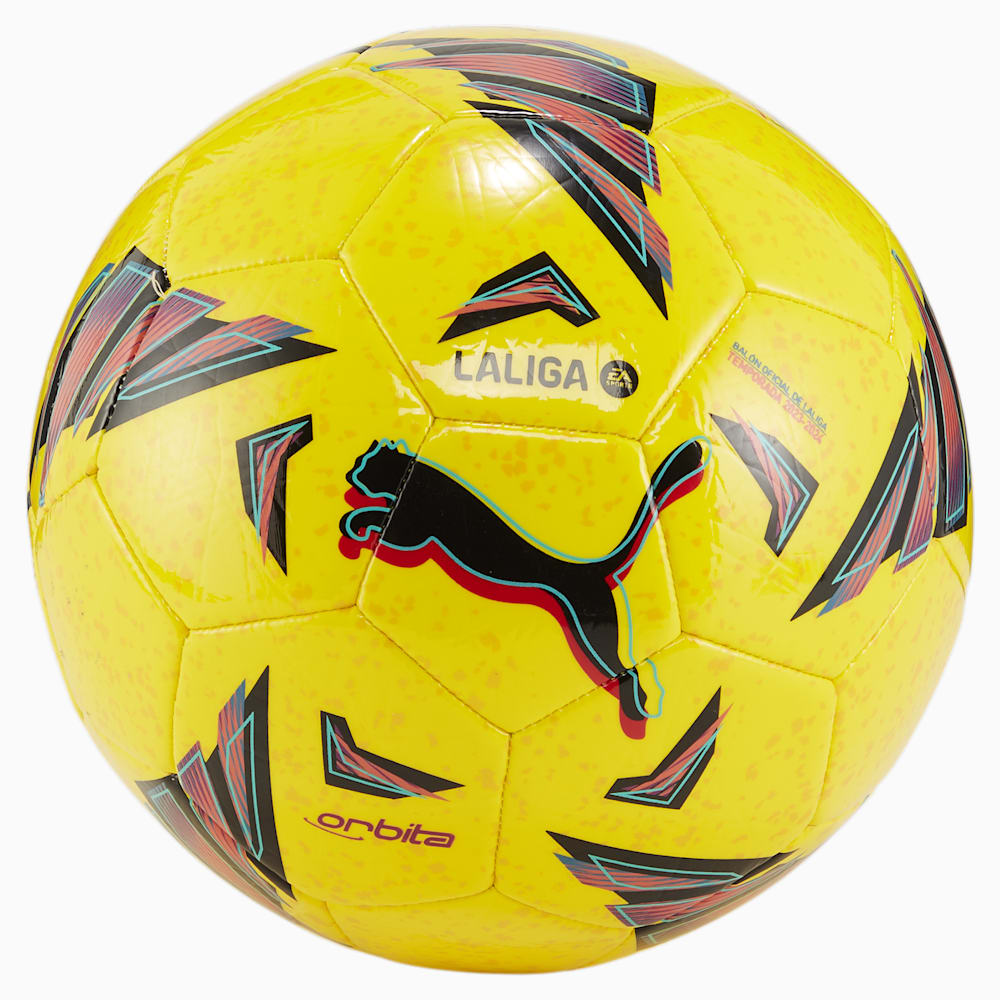 Puma Orbita LaLiga 1 Replica Training Soccer Ball - Dandelion-multi colour