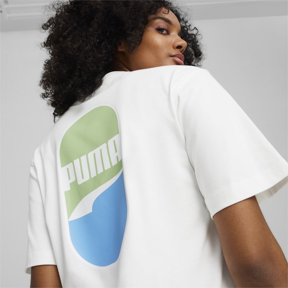 Puma DOWNTOWN 180 Logo Tee - White