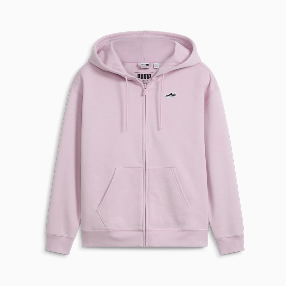 Puma Suede Logo Full-Zip Hoodie - Grape Mist