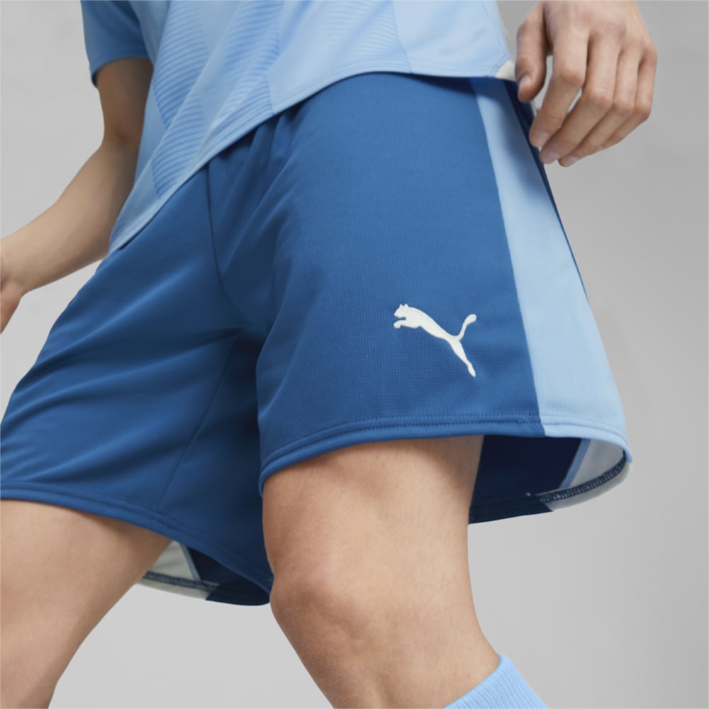 Puma Manchester City Soccer Shorts - Lake Blue-Team Light Blue