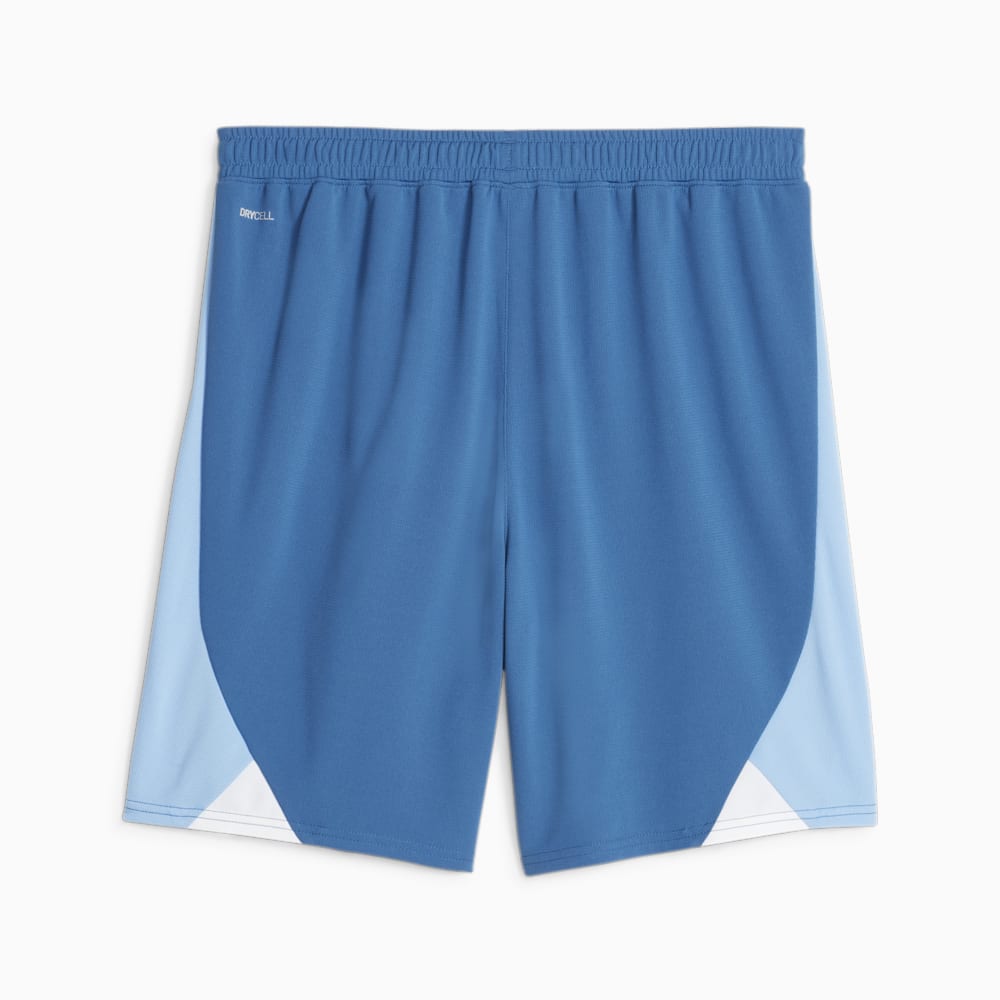 Puma Manchester City Soccer Shorts - Lake Blue-Team Light Blue