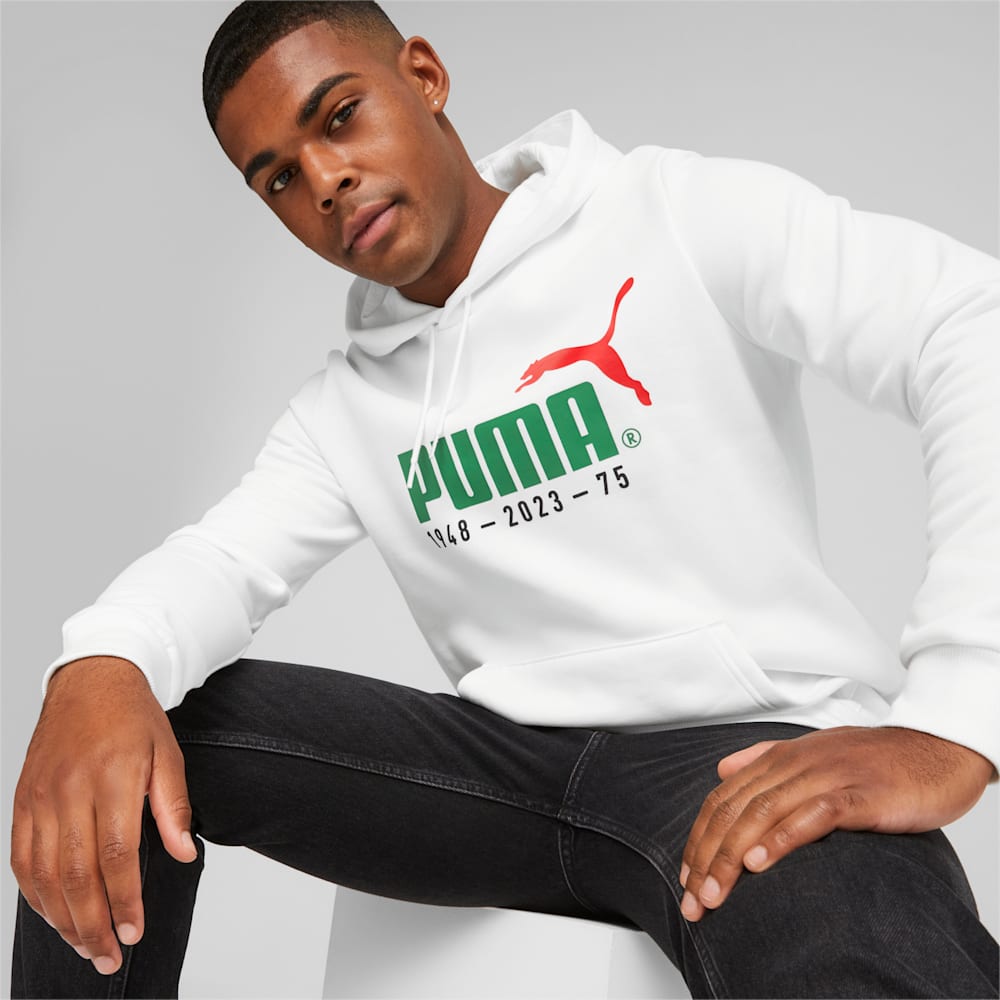 Puma No.1 Logo PUMA 75th Year Anniversary Celebration Hoodie - White