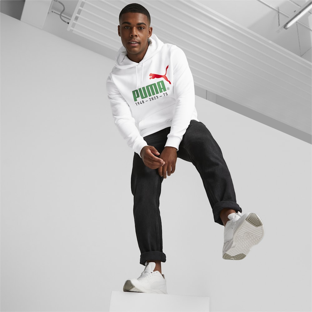 Puma No.1 Logo PUMA 75th Year Anniversary Celebration Hoodie - White