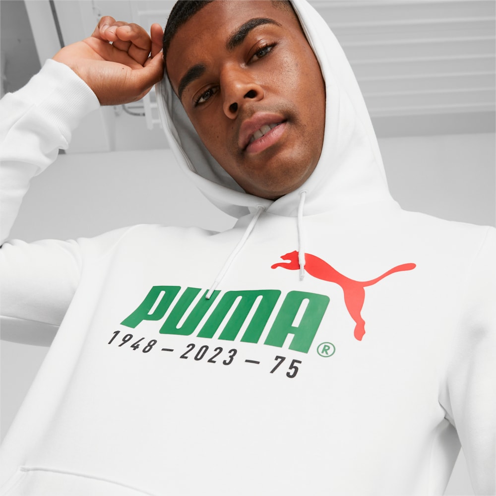 Puma No.1 Logo PUMA 75th Year Anniversary Celebration Hoodie - White