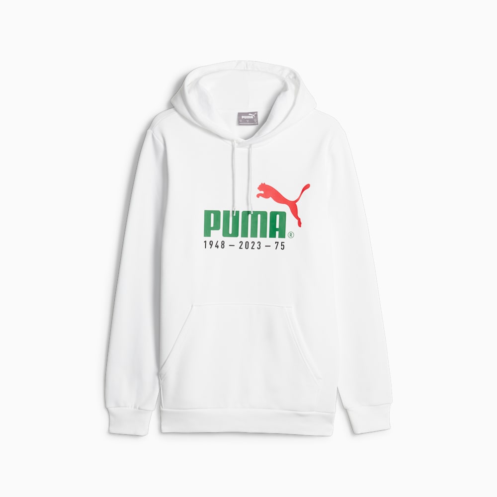 Puma No.1 Logo PUMA 75th Year Anniversary Celebration Hoodie - White