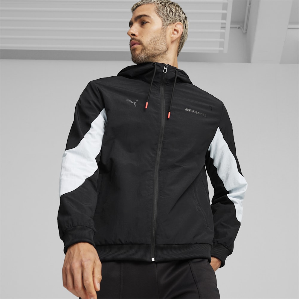 Puma Mercedes-AMG Motorsport Statement Woven Jacket - Black