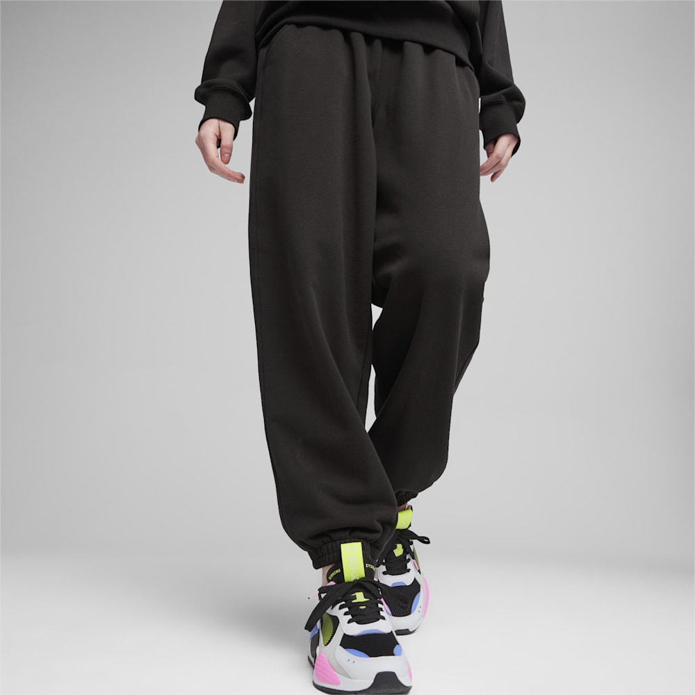 Puma DOWNTOWN Relaxed Sweatpants - Black