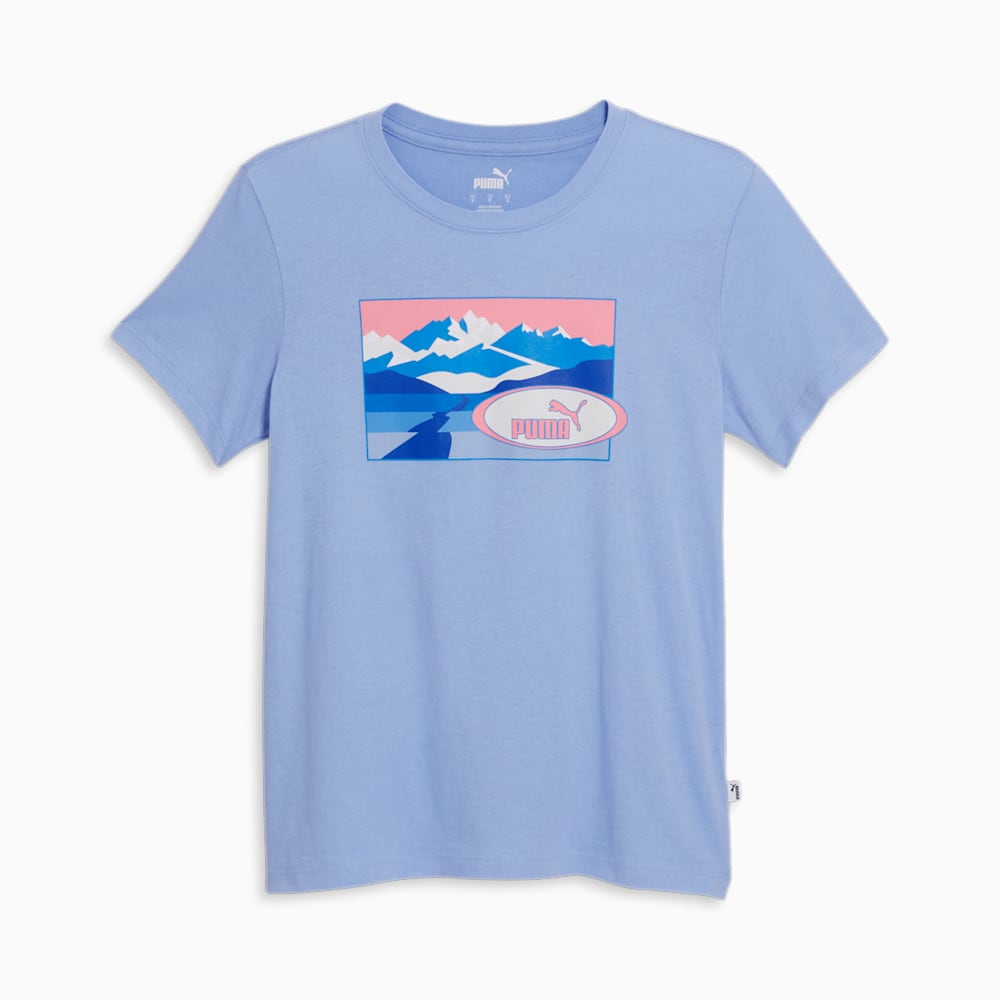 Puma Trail Remix Tee - Blissful Blue