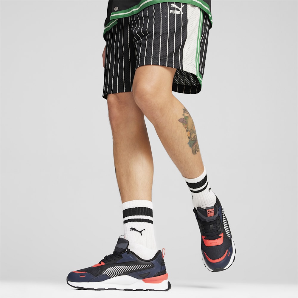 Puma For the Fanbase T7 Mesh Shorts - Black-AOP