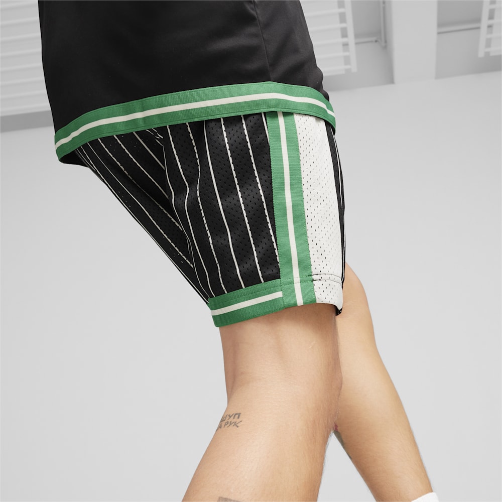 Puma For the Fanbase T7 Mesh Shorts - Black-AOP