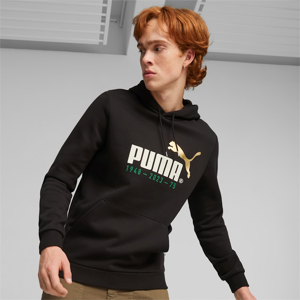 Puma No.1 Logo PUMA 75th Year Anniversary Celebration Hoodie - Black