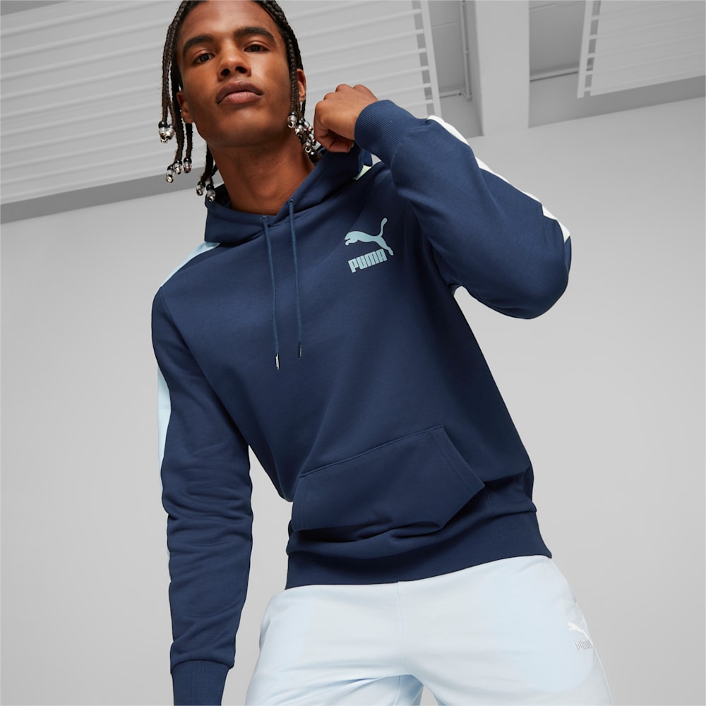 Puma T7 Iconic Hoodie - Persian Blue