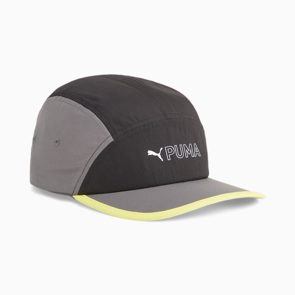 Puma Training Cap - Black-Cool Dark Gray-Yellow Burst