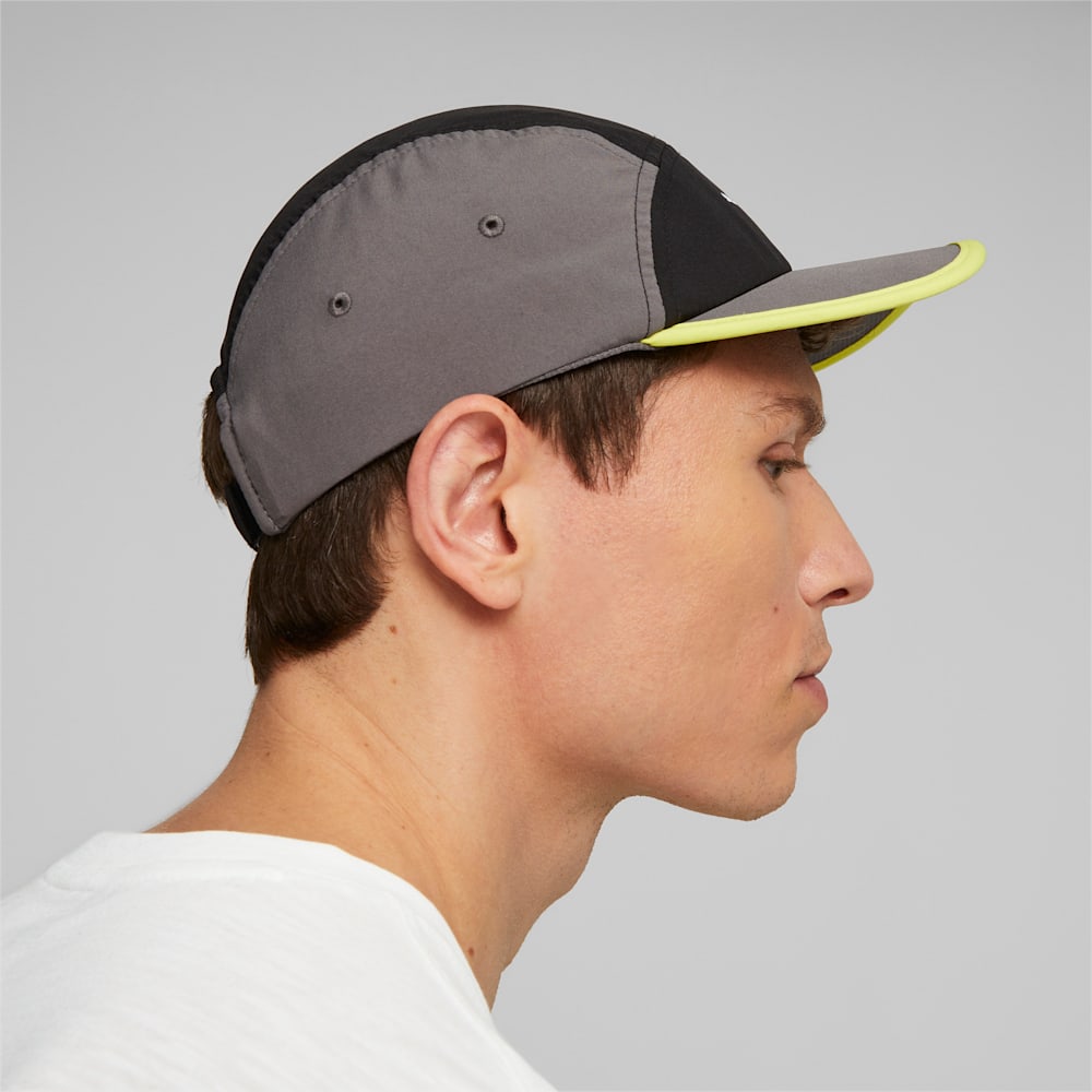 Puma Training Cap - Black-Cool Dark Gray-Yellow Burst