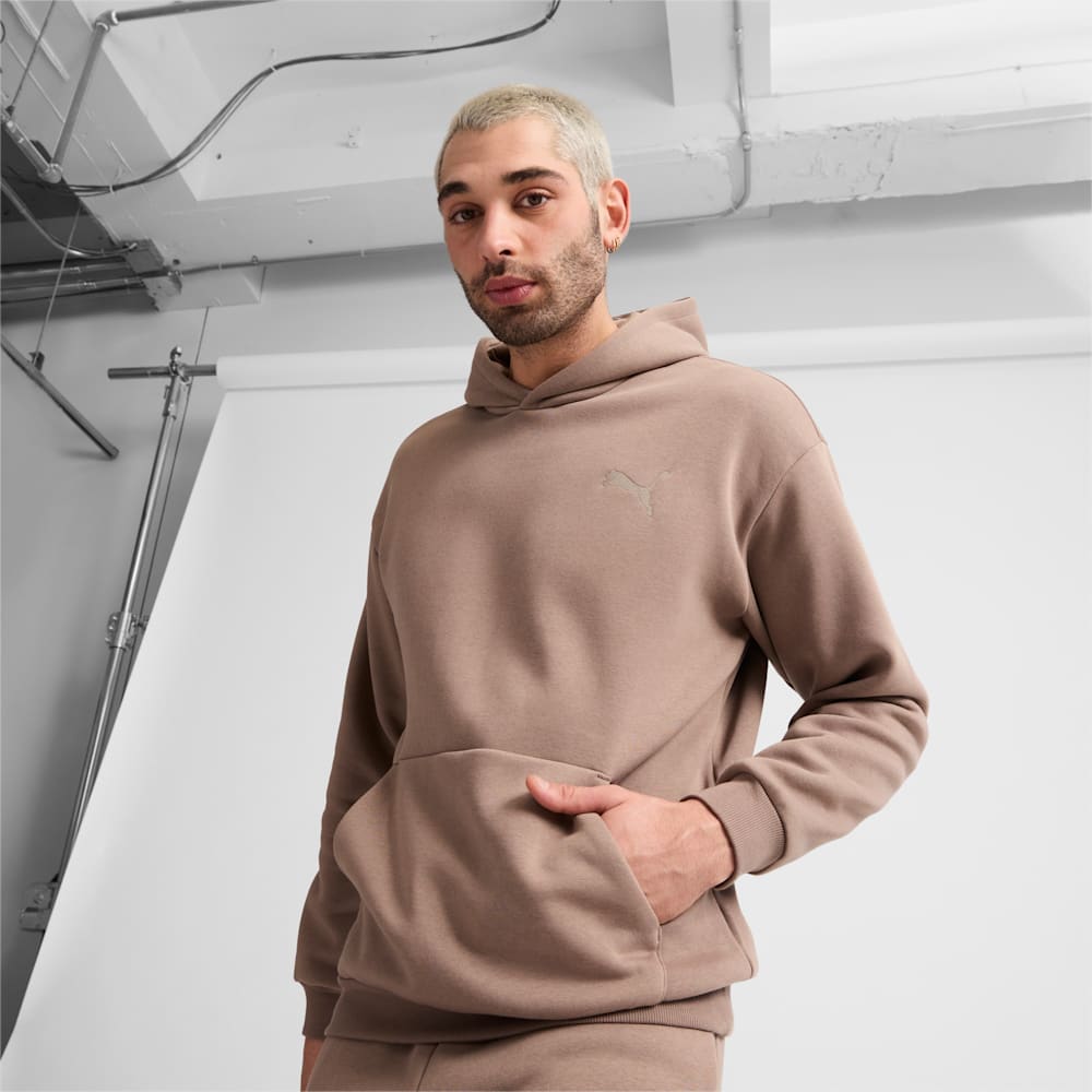 Puma Elevated Full Length Hoodie - Totally Taupe