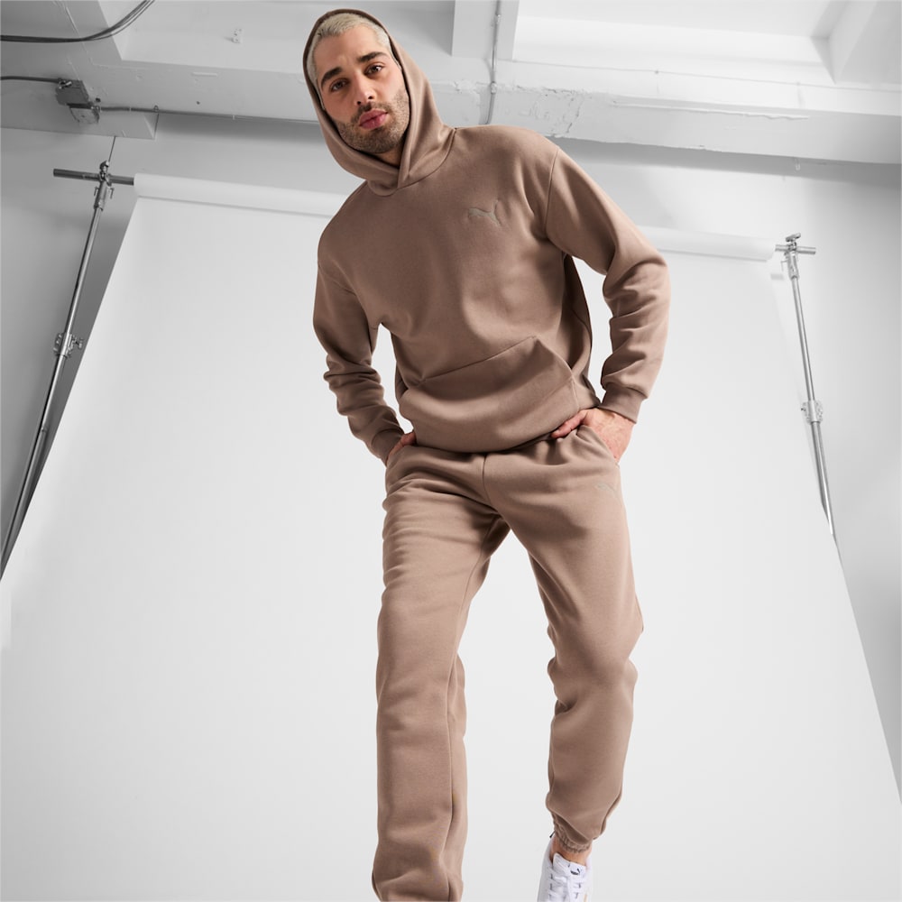 Puma Elevated Full Length Hoodie - Totally Taupe