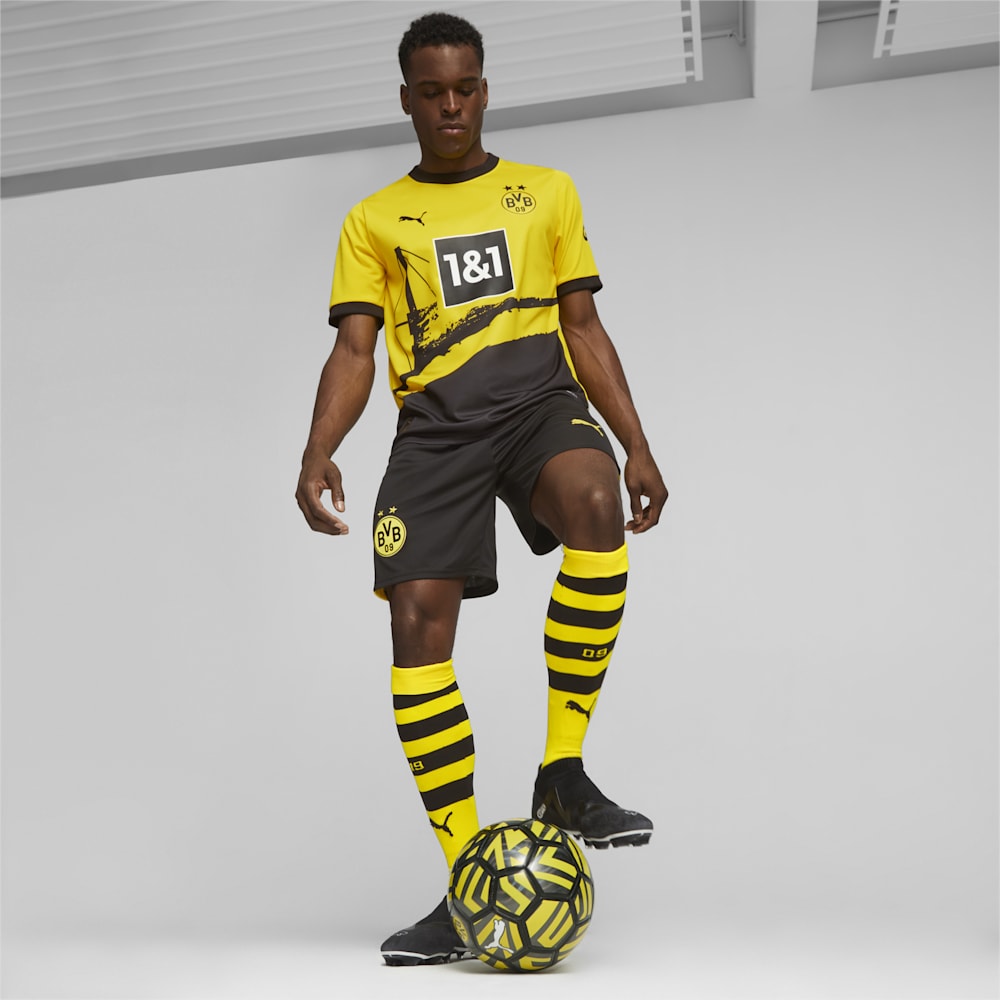 Puma Borussia Dortmund 23/24 Home Replica Jersey - Cyber Yellow-Black