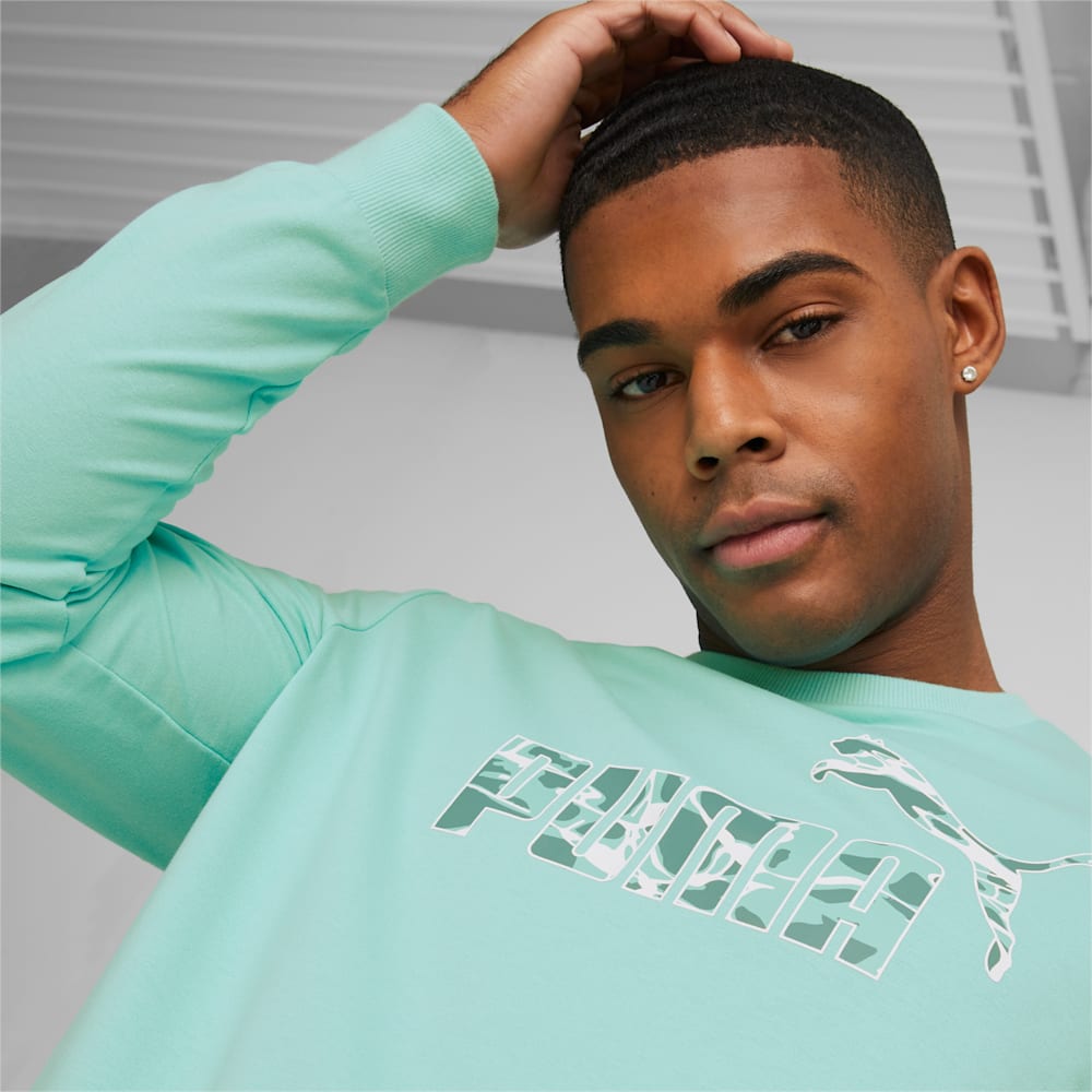 Puma Summer Splash Crew Neck Sweatshirt - Mint