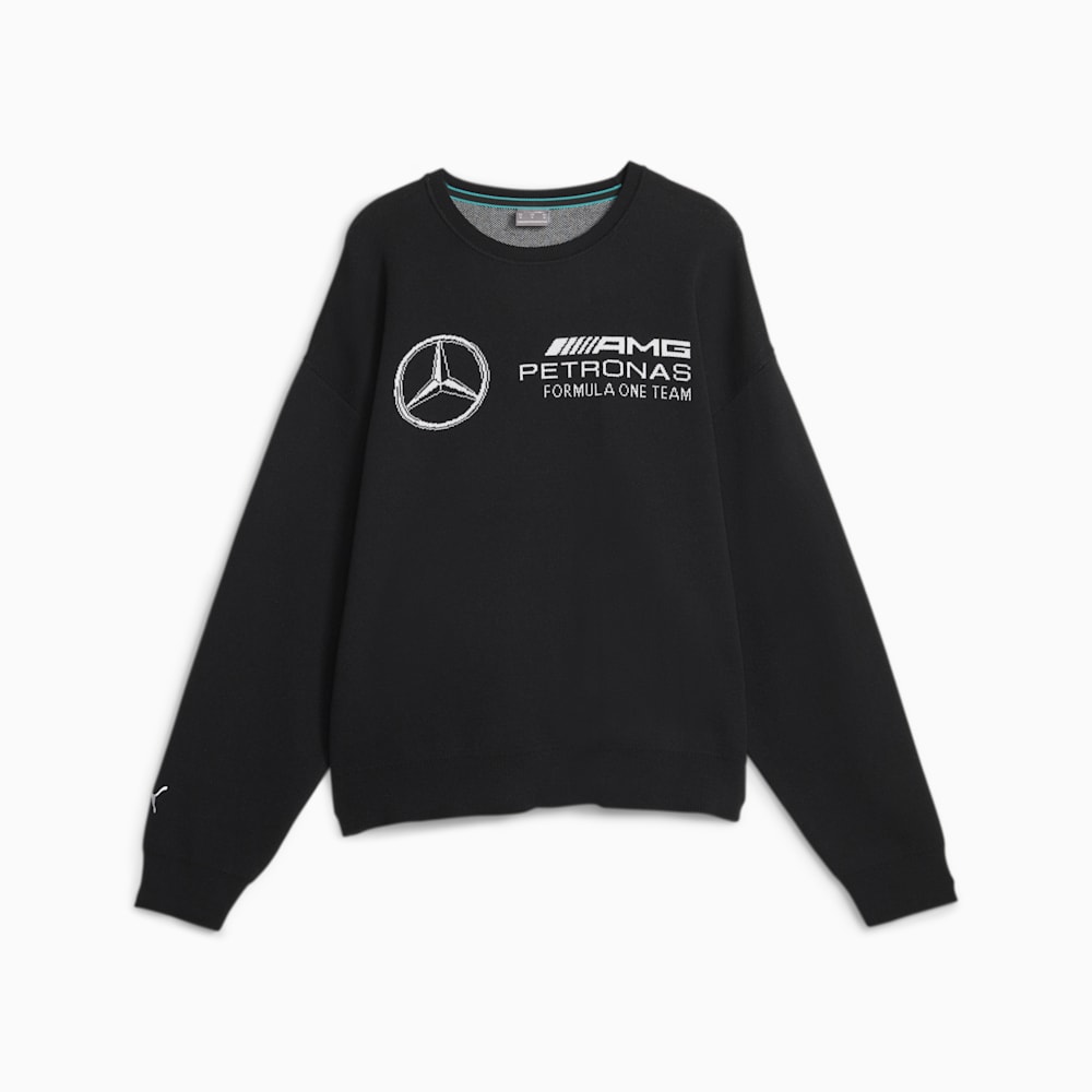 Puma Mercedes AMG-Petronas F1® Statement Knitted Motorsport Sweater - Black