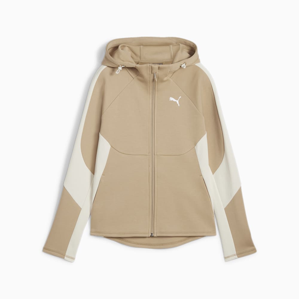 Puma EVOSTRIPE Full-Zip Hoodie - Prairie Tan