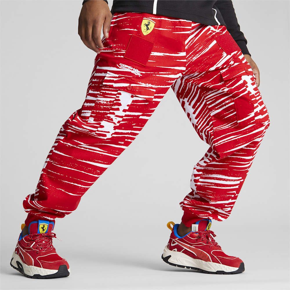 Puma SCUDERIA FERRARI x JOSHUA VIDES Race Pants - Rosso Corsa