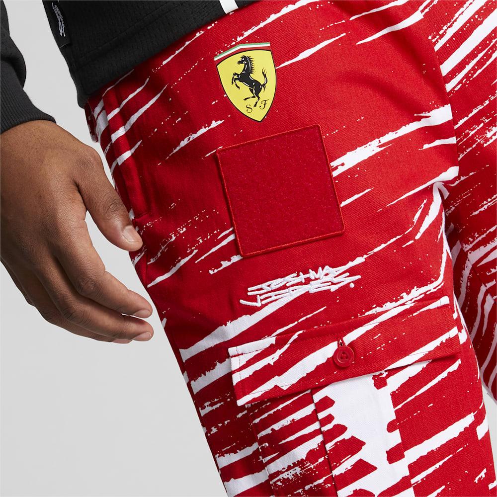 Puma SCUDERIA FERRARI x JOSHUA VIDES Race Pants - Rosso Corsa