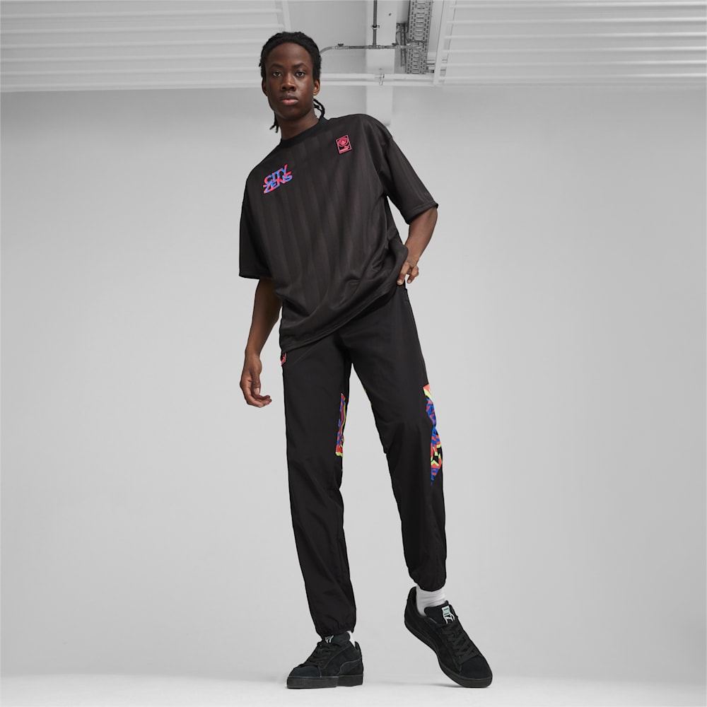 Puma Manchester City FtblNrgy Jersey - Black-Sunset Glow