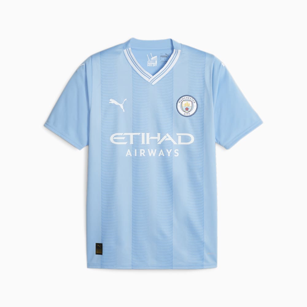 Puma Manchester City 23/24 Replica Home Jersey - Team Light Blue-White