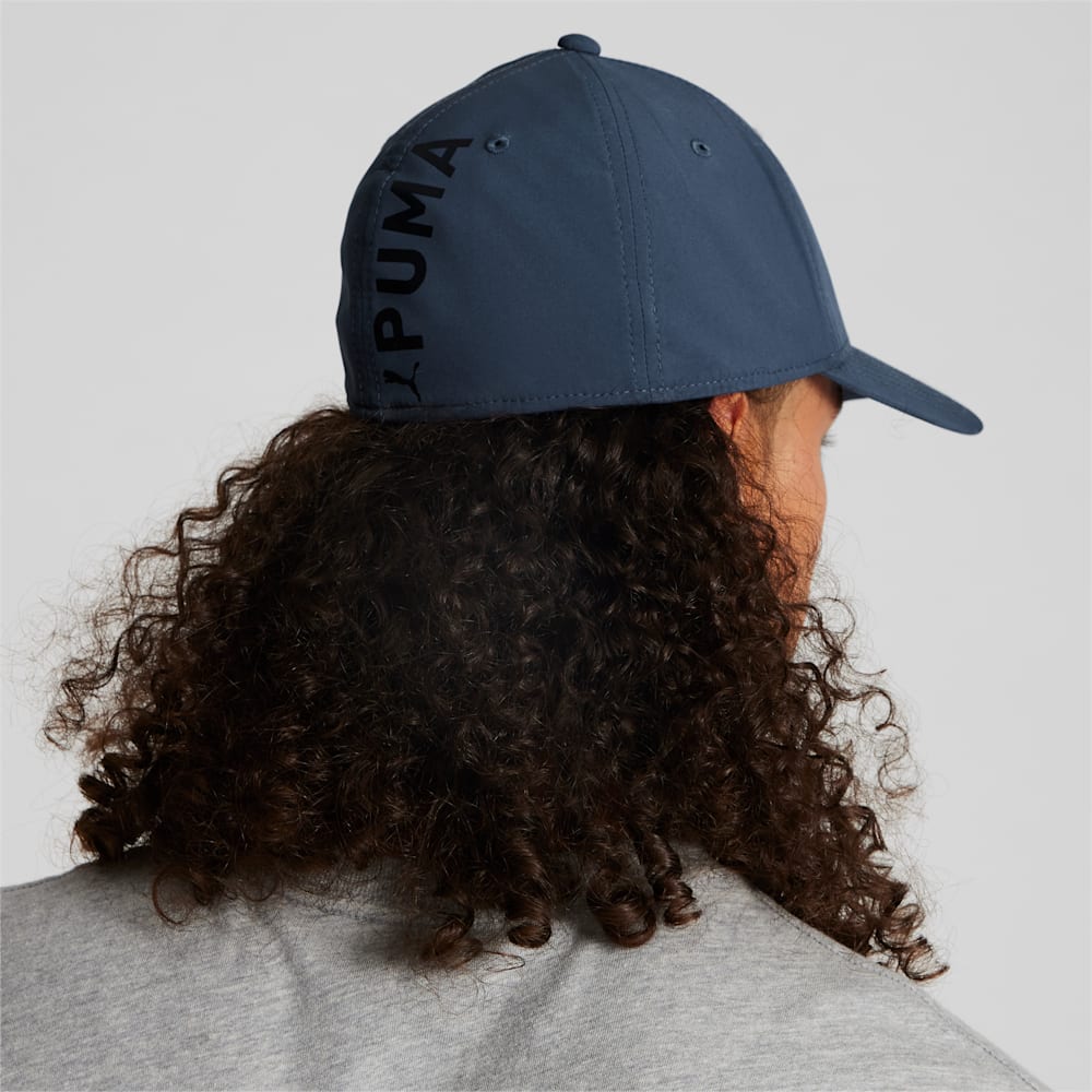 Puma Sonic Stretch Fit Baseball Hat - MEDIUM BLUE