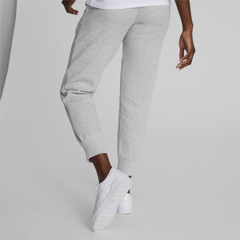 Puma Essentials Sweatpants - Light Gray Heather-Black